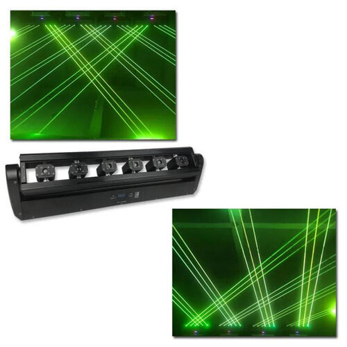 Laser Bar 6 Eyes Beam + Moving Head (3W)