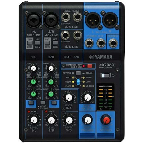 Yamaha MG06X 6-Channel Mixing Console